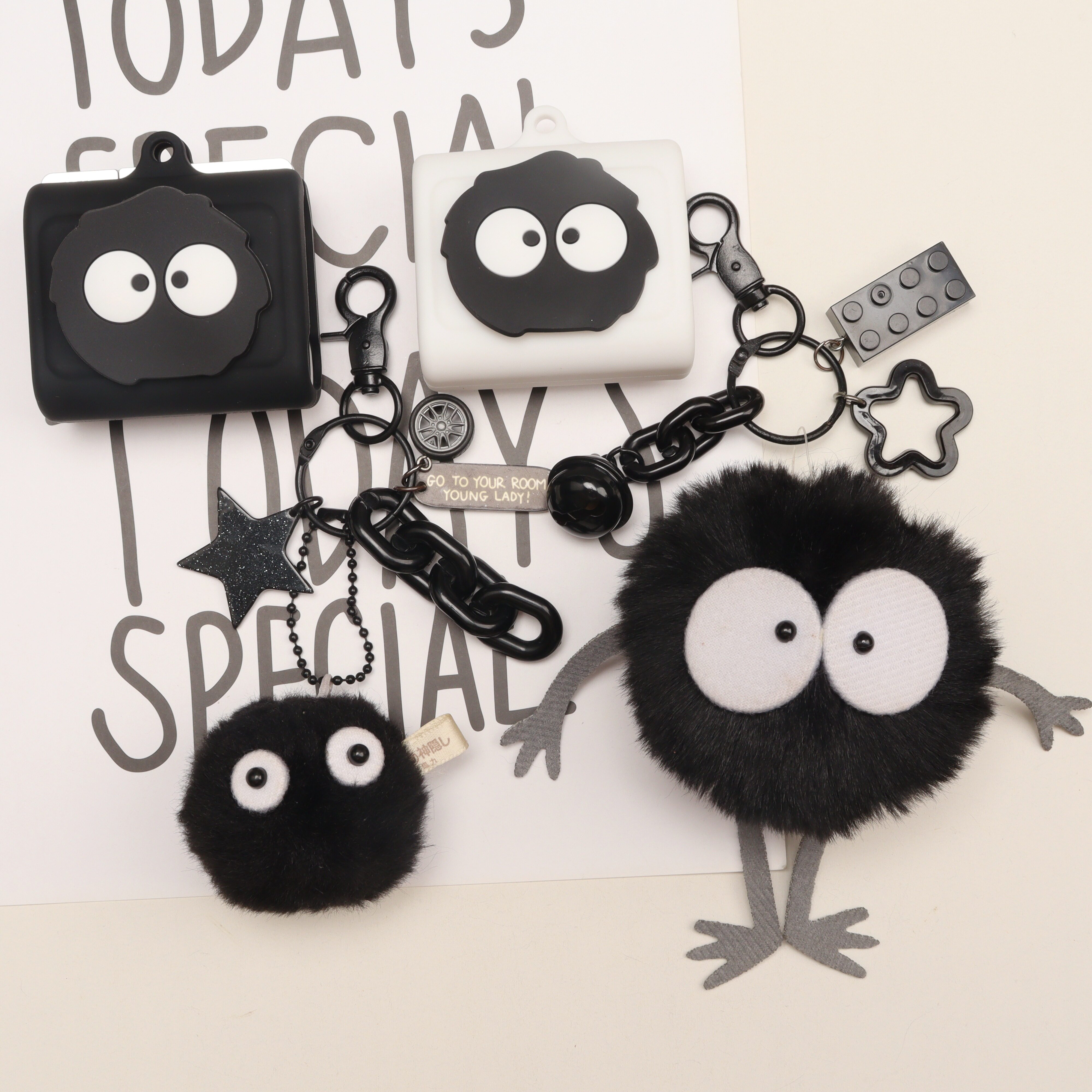 适用于Ola Friend字节跳动豆包AI智能体无线蓝牙耳机保护套可爱情侣动漫卡通ola friend/OLA10一体式硅胶软壳