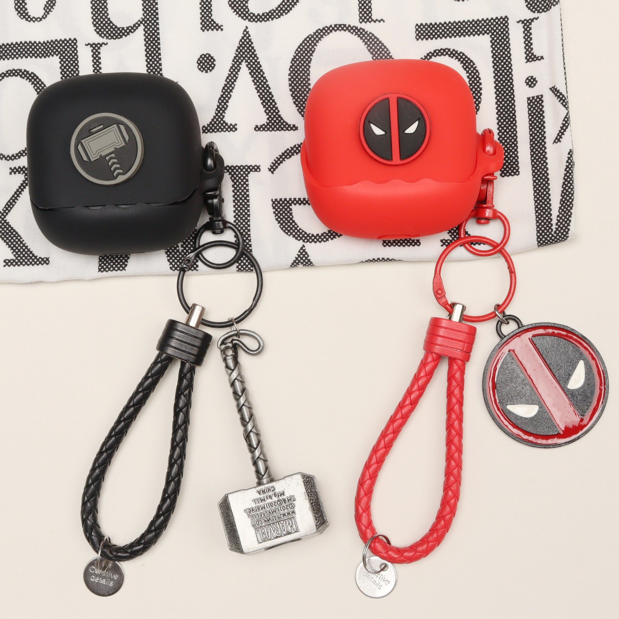 适用于JBL 量子风暴  QUANTUM BEAM TWS蓝牙耳机保护套创意潮牌动漫卡通jbl quantum Beam tws一体式硅胶软壳