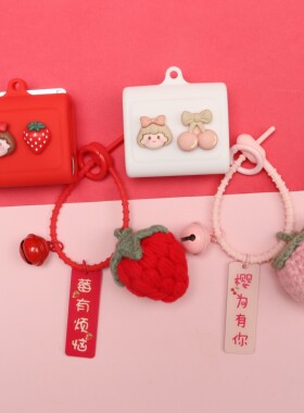 适用于Ola Friend字节跳动豆包AI智能体蓝牙耳机保护套可爱少女心卡通女孩ola friend/OLA10一体式硅胶软壳