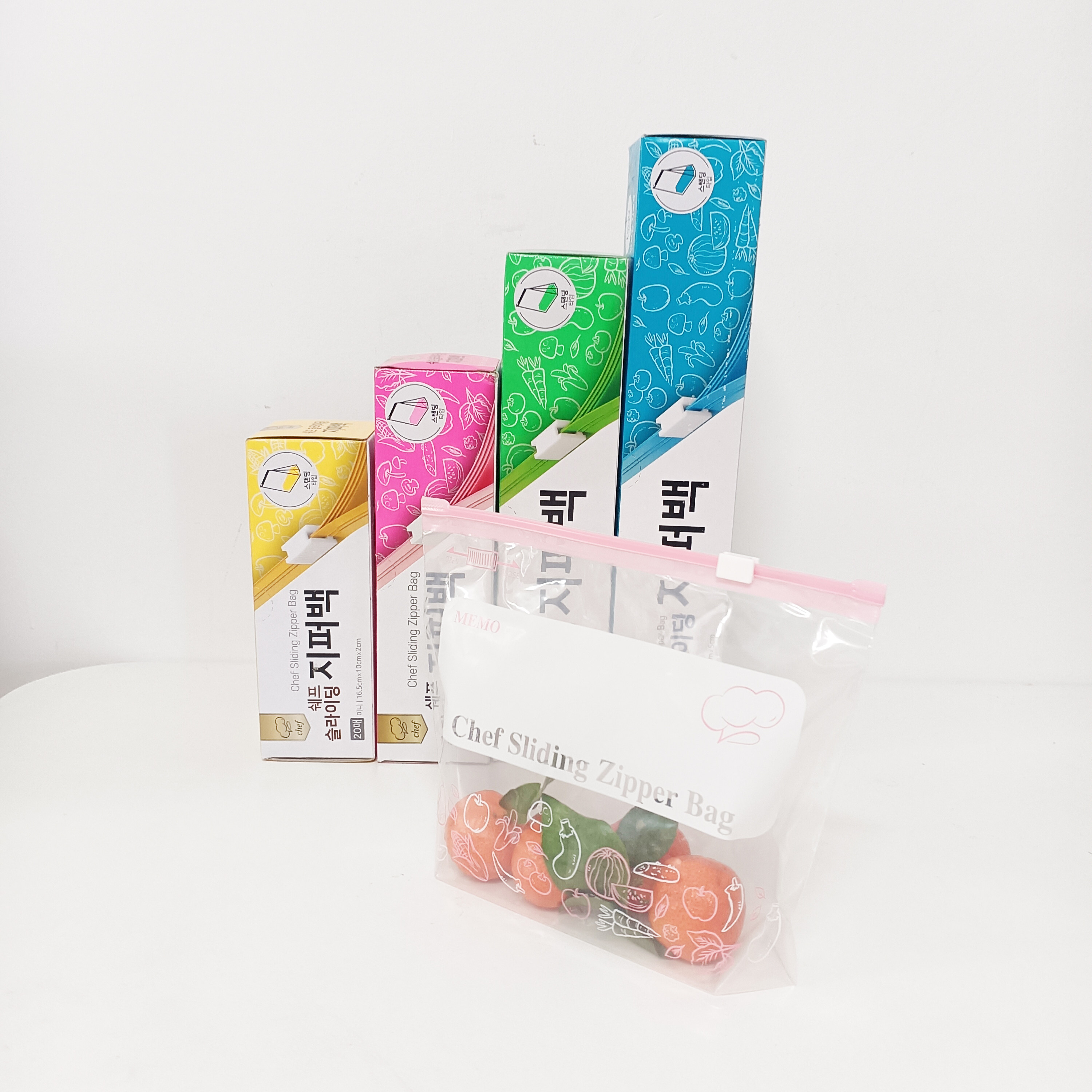 保鲜袋国产加厚可冷冻冰箱可站立密封袋拉链式PE食品级收纳袋