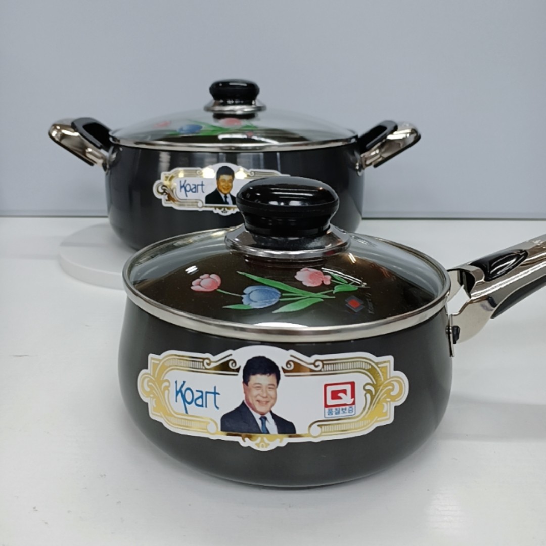 韩国进口koart胖老头家商用单煮面粥奶宝宝婴儿辅食燃气明火汤锅