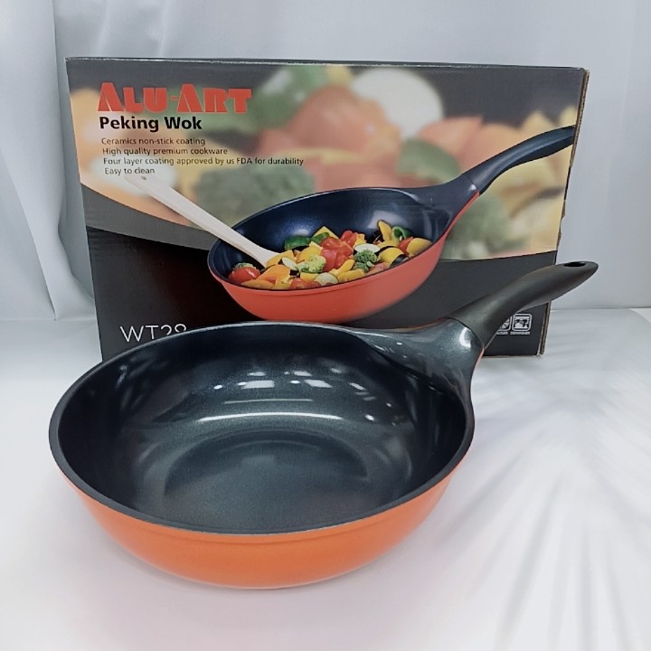 韓國進口陶瓷涂層aluart不粘鍋