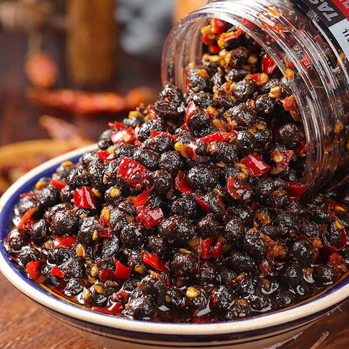 湖南特产野山椒豆豉香辣辣椒酱