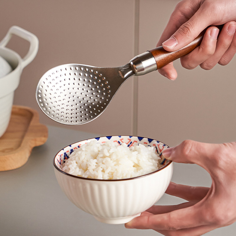 差不多先生不锈钢饭勺子不粘米饭家用电饭煲专用盛饭勺子米饭铲子