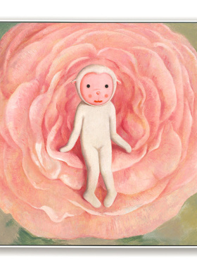 杨媛媛版画静待花开原创签名限量