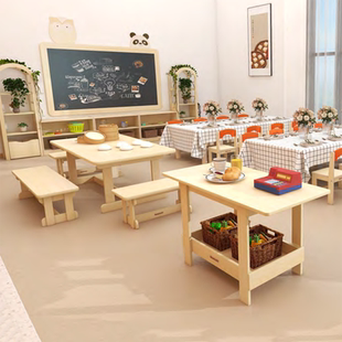 幼儿早教园儿童食育室厨艺工作台厨艺工作凳扮演过家家生活体验馆