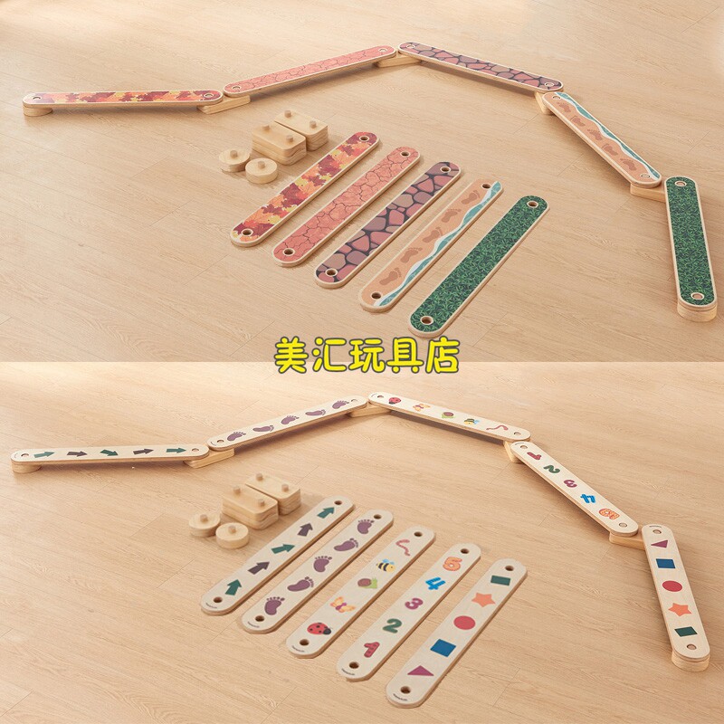 幼儿园感统平衡板独木桥
