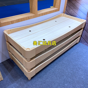 幼儿园实木多层板床儿童专用床托班儿童叠叠床早教中心宝宝午睡床