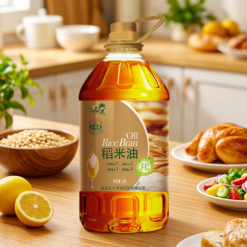 典选稻米油5L富含谷维素米糠油食用油桶装家用高谷维素谷香