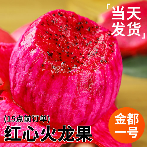 金都一号！严选大果！红心火龙果