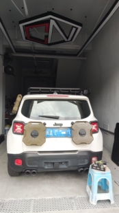 jeep renegade 吉普自由侠后备箱战术挂板牌照拓展支架无损安装
