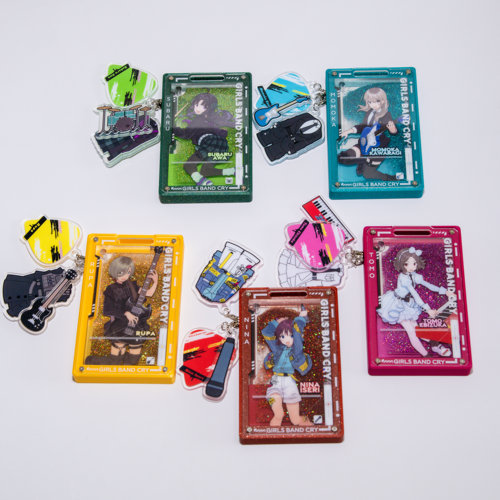 GIRLS BAND CRY 流麻交通卡保护壳可挂扣挂件