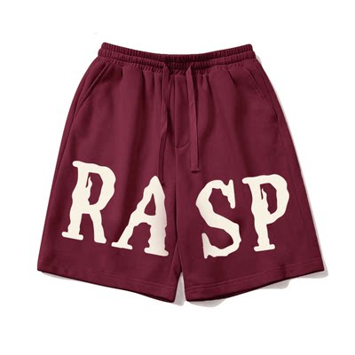 品牌字母LOGO短裤休闲裤RASP