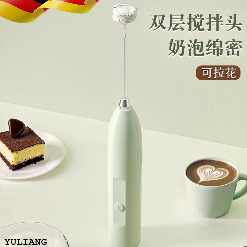 打奶泡器咖啡打泡器抹茶迷你小型自动电动奶泡机搅拌器手持打发器