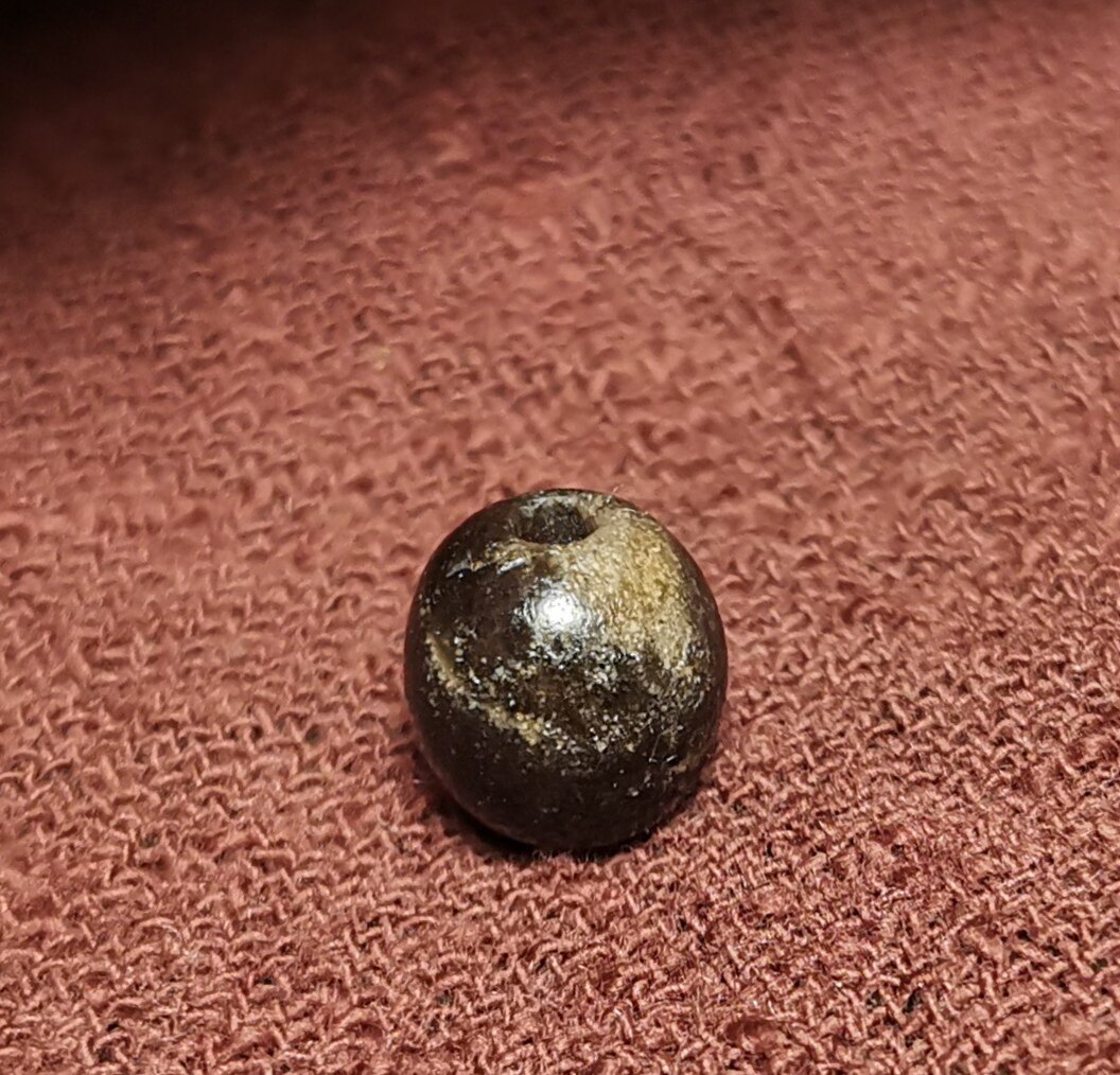 西藏文玩8mm唐色百搭藏饰风格一物一图男女款佩珠隔珠衬肤色质感