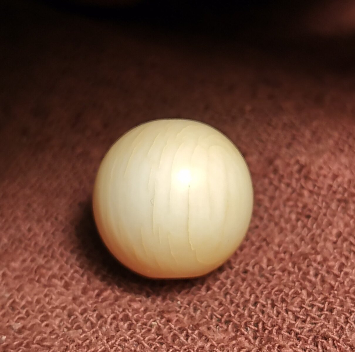 西藏元素13.5mm限量款牙白色果冻料佩珠隔珠多宝手串手链配饰饰品