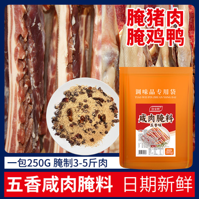 五香咸肉腌料腌鱼腌肉调料家用腊鱼腊肉腌制料烤肉烤鱼调料