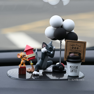 新款猫和老鼠车载摆件