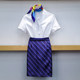 制服 套裙金店气质工装 接待套装 工作服夏美容师空姐职业女前台衬衫