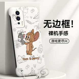 适用于红米k60至尊版手机壳k60pro保护套k60e无边框k60ultra阿猫阿鼠高级散热新款硬壳新品男超薄简约防摔