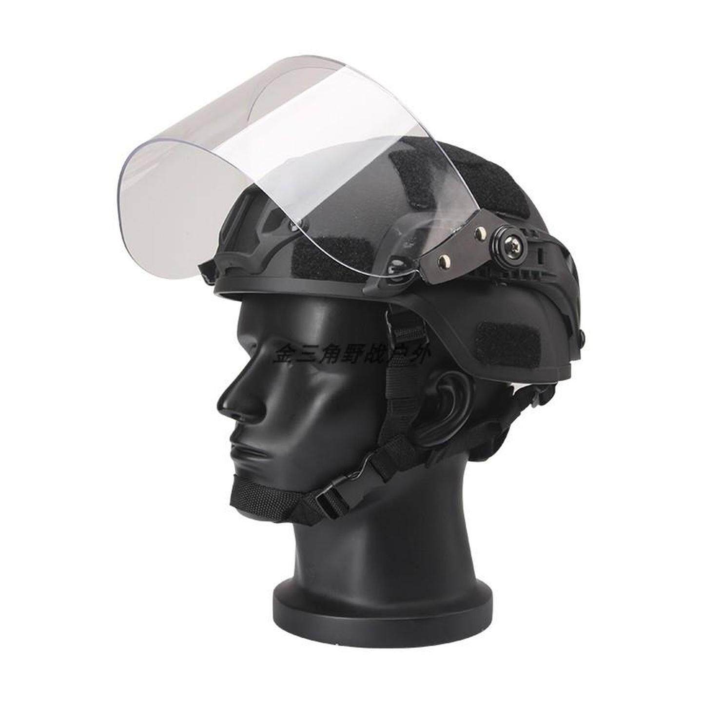 儿童下场米奇带面罩成人战术头盔军迷游戏CS户外运动防护头盔吃鸡