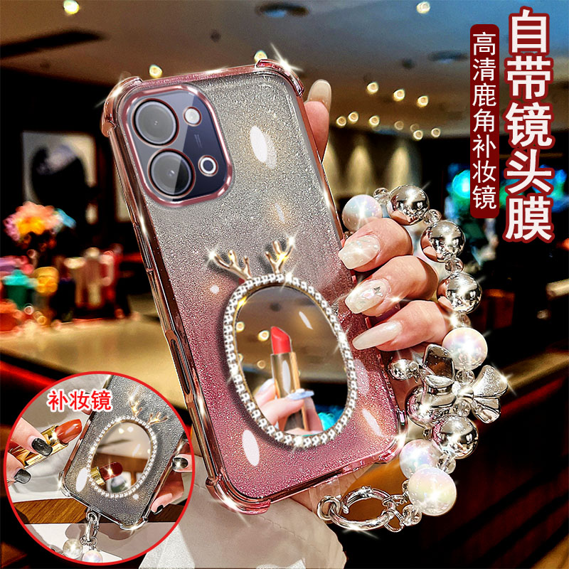 vivoY60手机壳气囊镜头