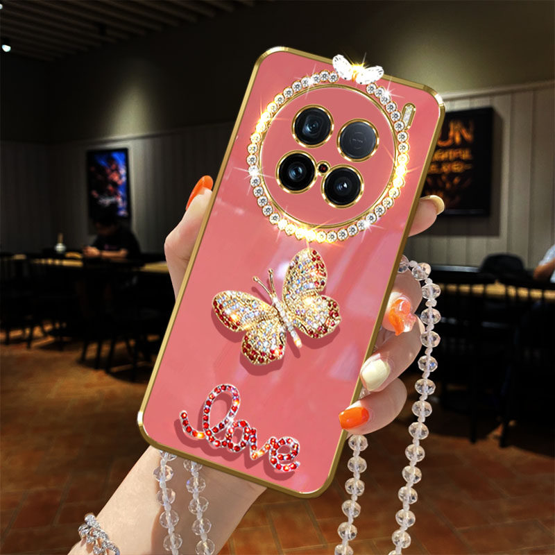 vivox100ultra手机壳彩色蝴蝶