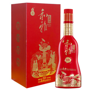太白酒45度和雅太白酒地和红版 淡雅凤香型白酒