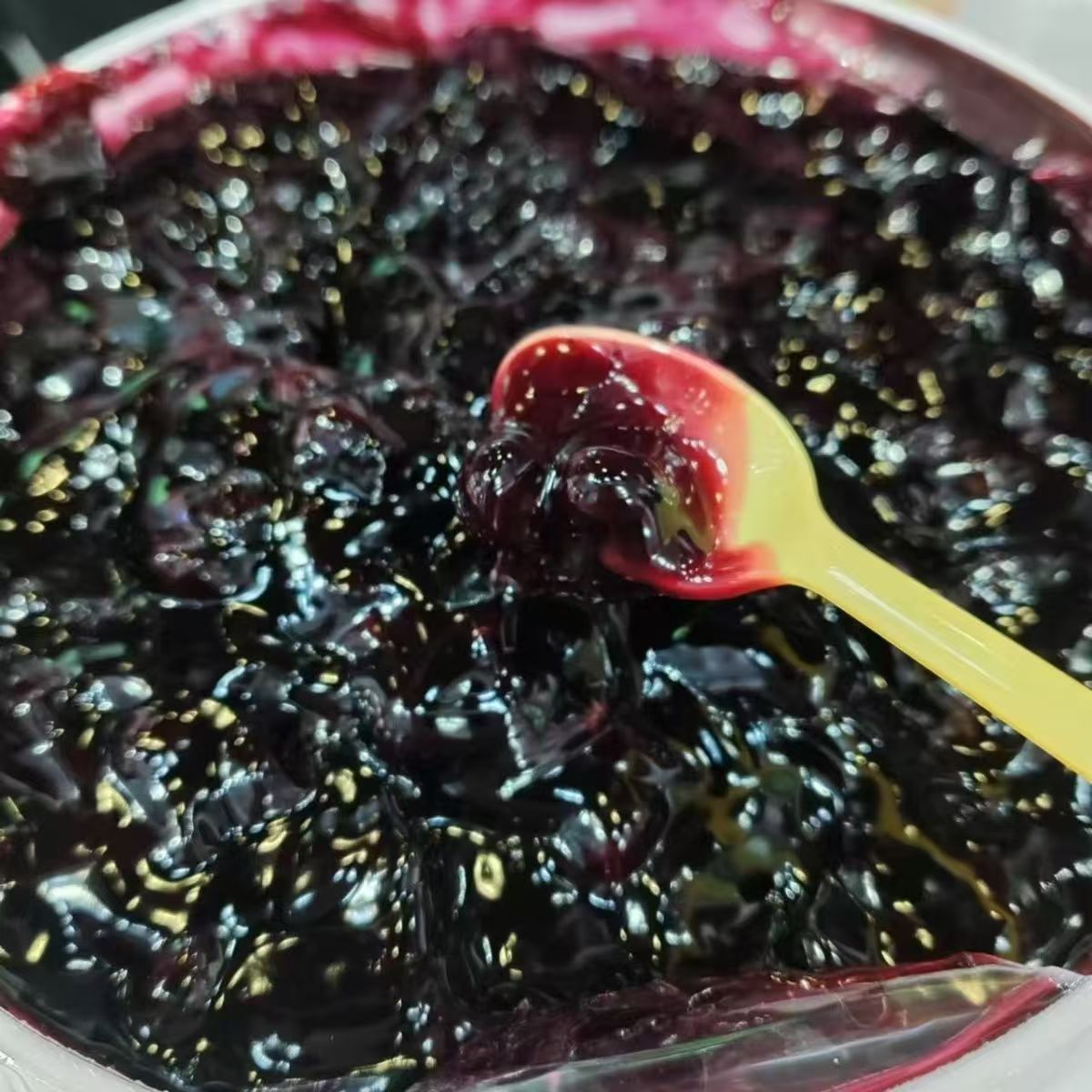 冯味记健乐果园碎蓝莓果馅蛋糕夹心,面包夹心西点用5kg烘焙原料