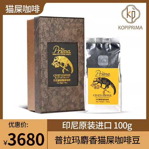 猫屎阿拉比卡进口100g咖啡豆