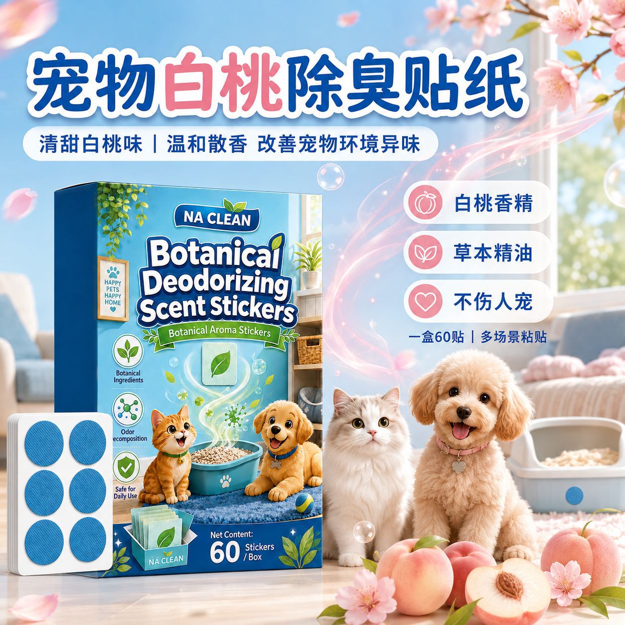 驱猫除臭贴猫咪怕的气味道防上床乱抓拉尿赶宠物禁区止步气味驱赶图片