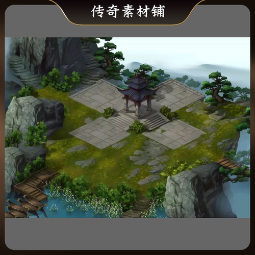 传奇地图素材 仙灵亭 高清wil格式