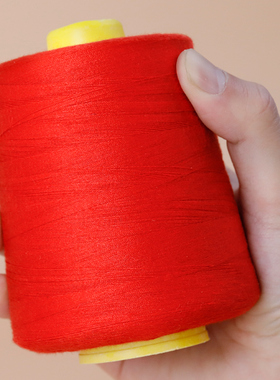 8000码缝纫机线大卷家用手缝补衣服平车针线手工细线402宝塔线团