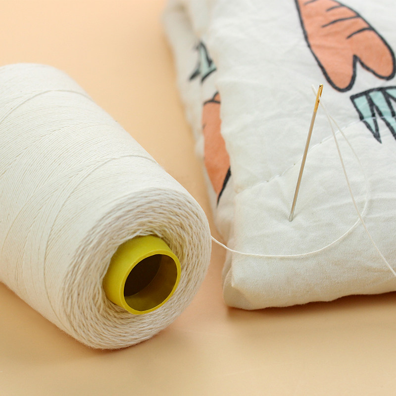 宝塔线diy手工大卷棉线团