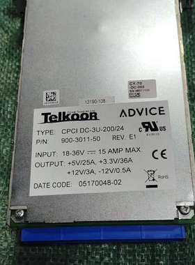 议价-TeIkooR 电源模块 CPCI DC-3U-200/24