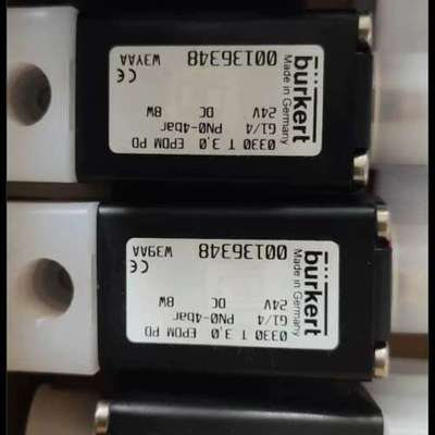 议价-全新Burkert电磁阀00136348，德国制造，24V