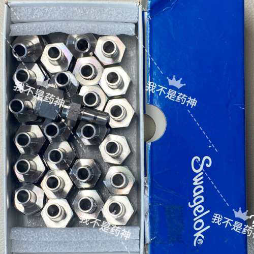 议价-世伟洛克SS-10M0-R-6不锈钢卡套管接头，变径接头，1