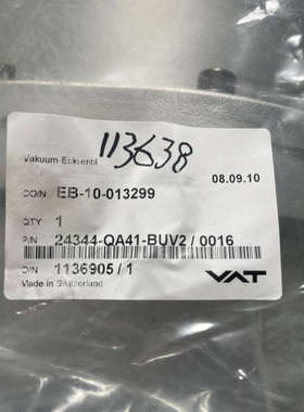 议价-VAT 24344真空角阀