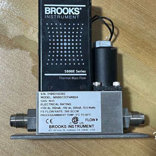 议价-美国BROOKS气体质量流量计 5850EC2CF4RB2A