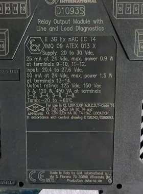 议价-GMI D1093S安全栅全新原装正品现货