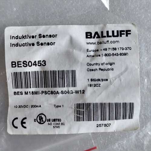 议价-全新正品BES0453巴鲁夫 BES M18MI-PSC80