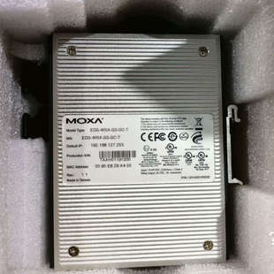 议价-MOXA交换机: EDS-405A-SS-SC-T ，全新带
