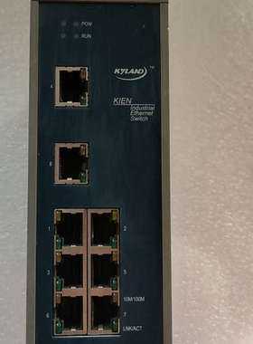 议价-KYLAND东土网络交换机KIEN1000B-8T实物拍摄，