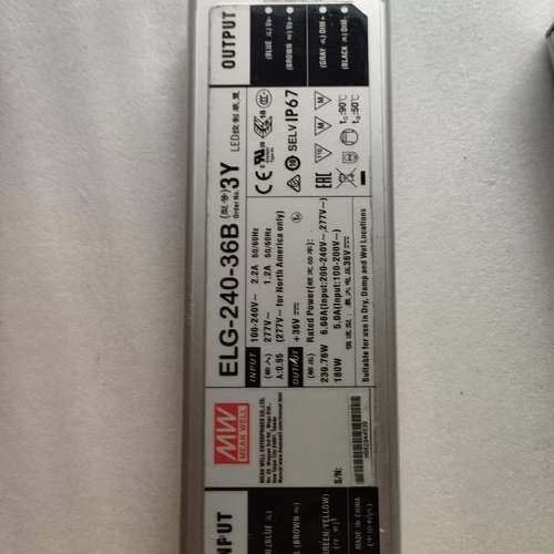 议价-明纬防水LED电源ELG-240-36B-3Y，HLG一10