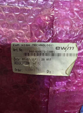 议价-EWM. 040-000673-E0001实物图实拍全新未开