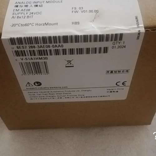 议价-西门子6ES7 288-3AE08-0AA0全新未拆封