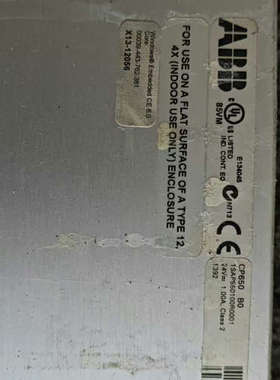议价-ABB触摸屏CP650 B0，橙色如图，功能正常使用，议价出