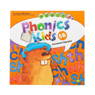 幼儿发音 phonics kids 5B 幼儿自然拼读启蒙phonics kids 台湾东西图书版
