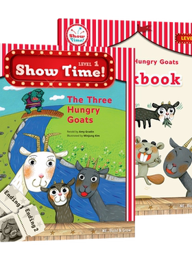 Show Time Level1 The Three Hungry Goats 少儿小学英文英语儿童戏剧剧本课件教学表演舞台剧含教学课件