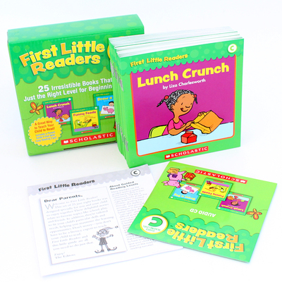 【清仓】First Little Readers Guided Reading Level C C级25册 学乐scholastic分级读物 家长指导性阅读原版